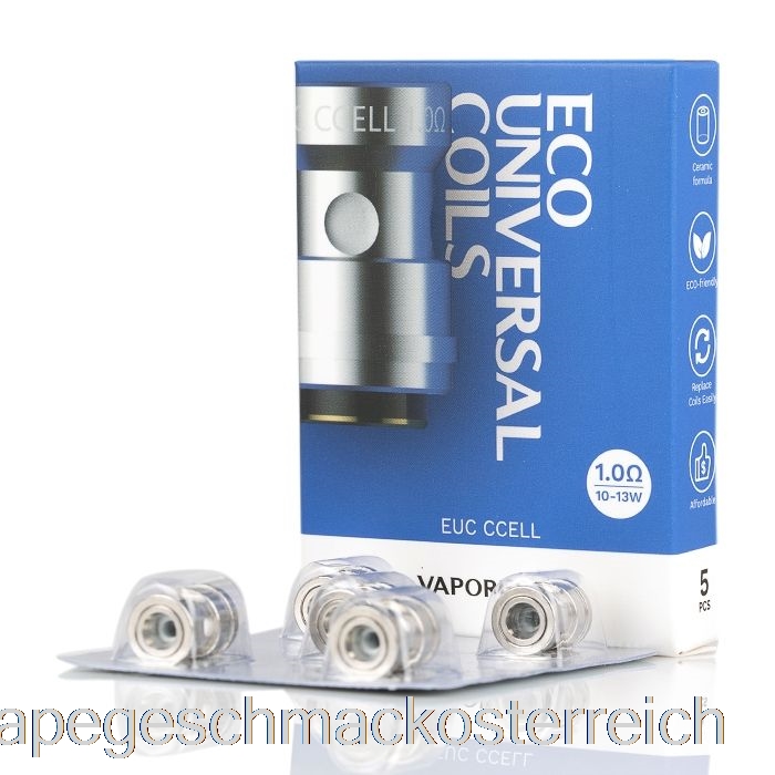 Vaporesso EUC Ersatzspulen 1,0 Ohm EUC Ccell Vape Geschmack